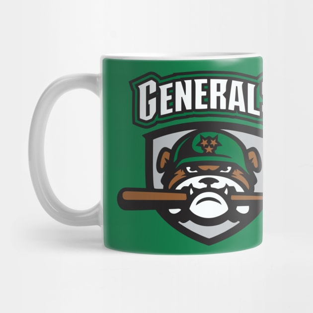 Generals Bulldog Logo by DavesTees